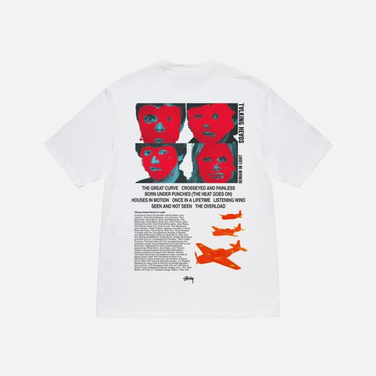 Stüssy x The Talking Heads Remain in Light Tee White