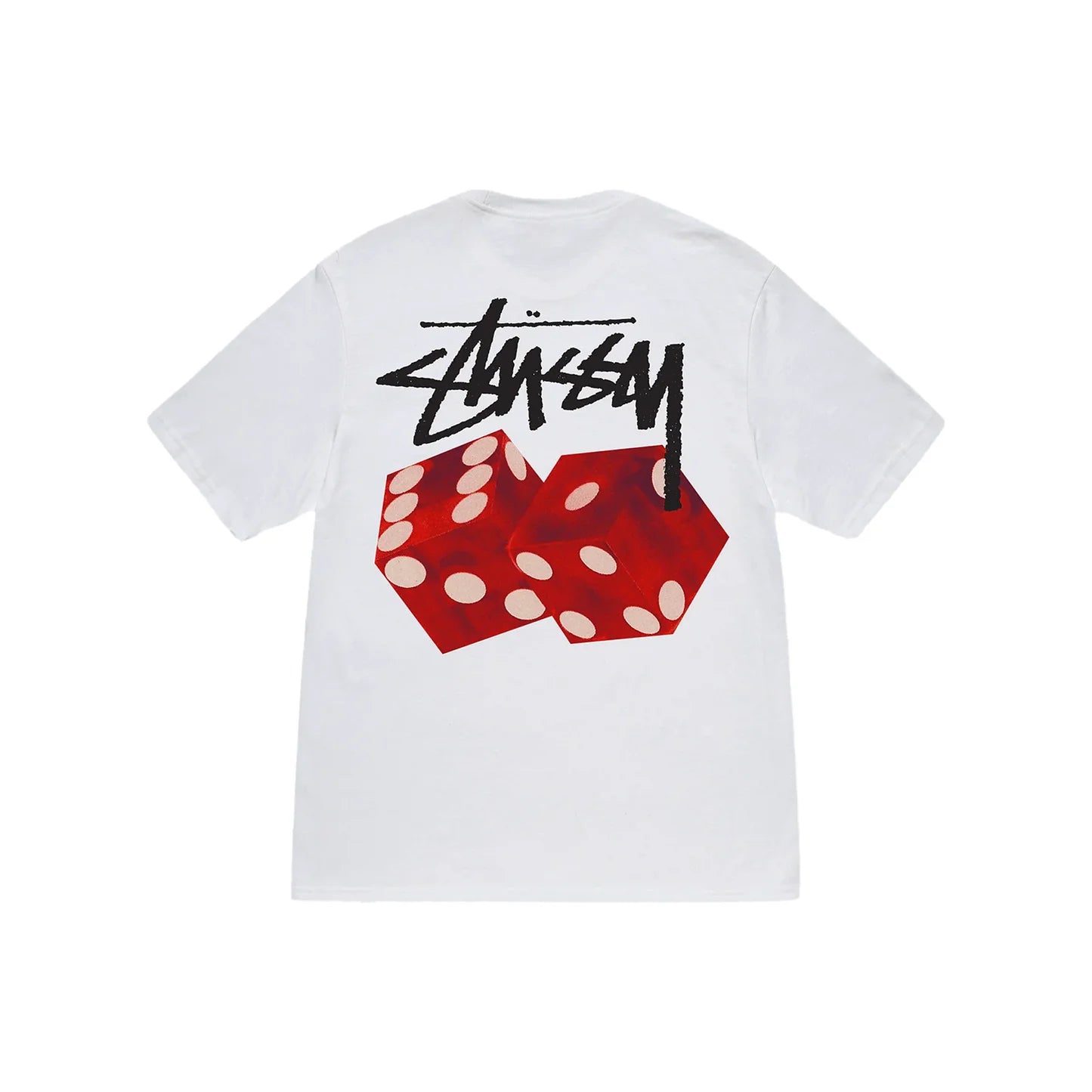 Stüssy Dicce out Tee White